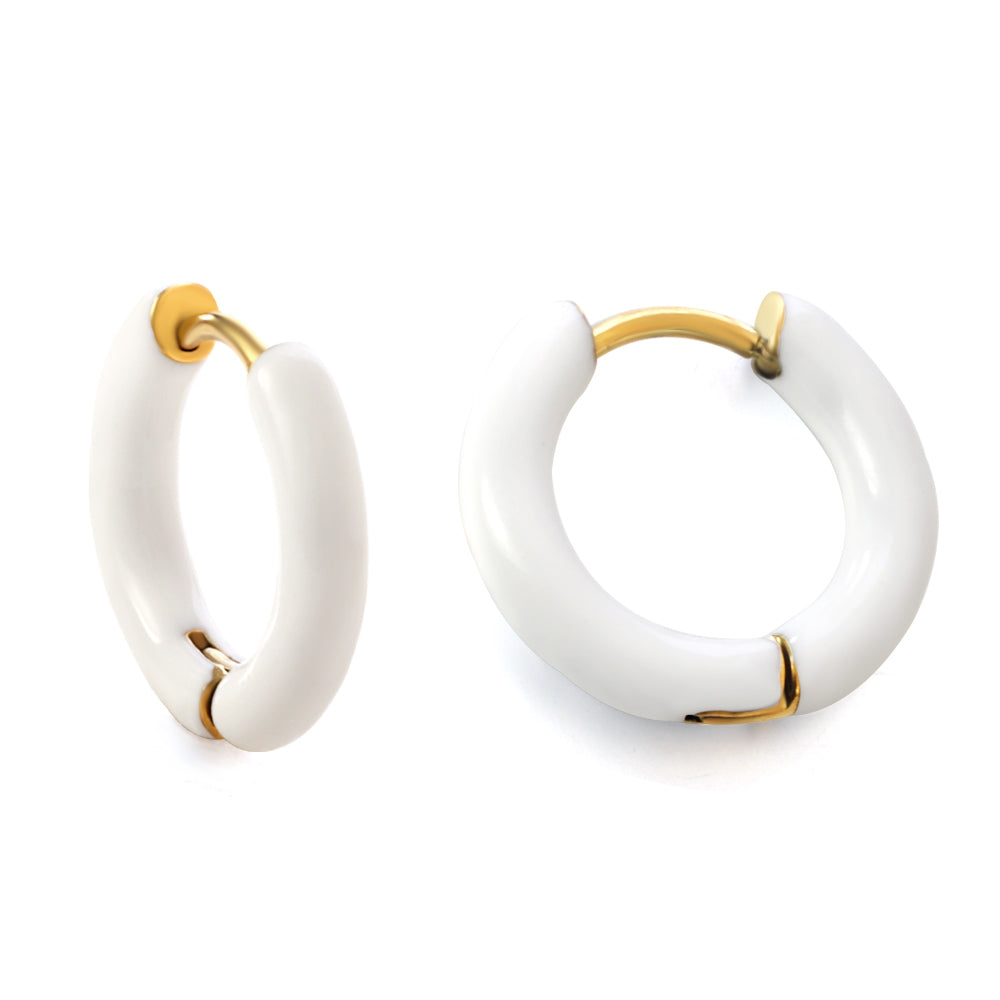 Stainless Steel New Fashion Exquisite Multi-colored Earrings asonjewelry